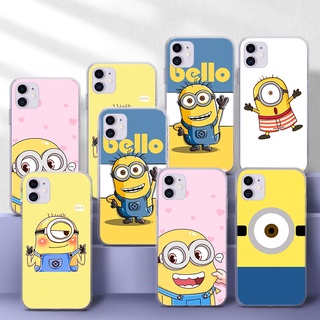 เคสโทรศัพท์มือถือ Tpu ลายมินเนี่ยนเบลโล่สําหรับ Oppo R9S Reno 2 2F/2Z 3 4 4G Realme C3 Vivo Y91 Y93 Y95 Y91C