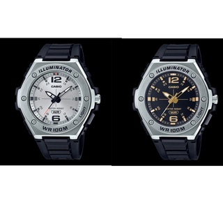 CASIO นาฬิกาข้อผู้ชาย สายเรซิ่น รุ่น MWA-100H,MWA-100H-1A2,MWA-100H-7A,MWA-100H-1A2VDF,MWA-100H-7AVDF