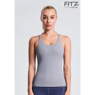 เสื้อโยคะ Fitz - Comodo Tank Top - Grey