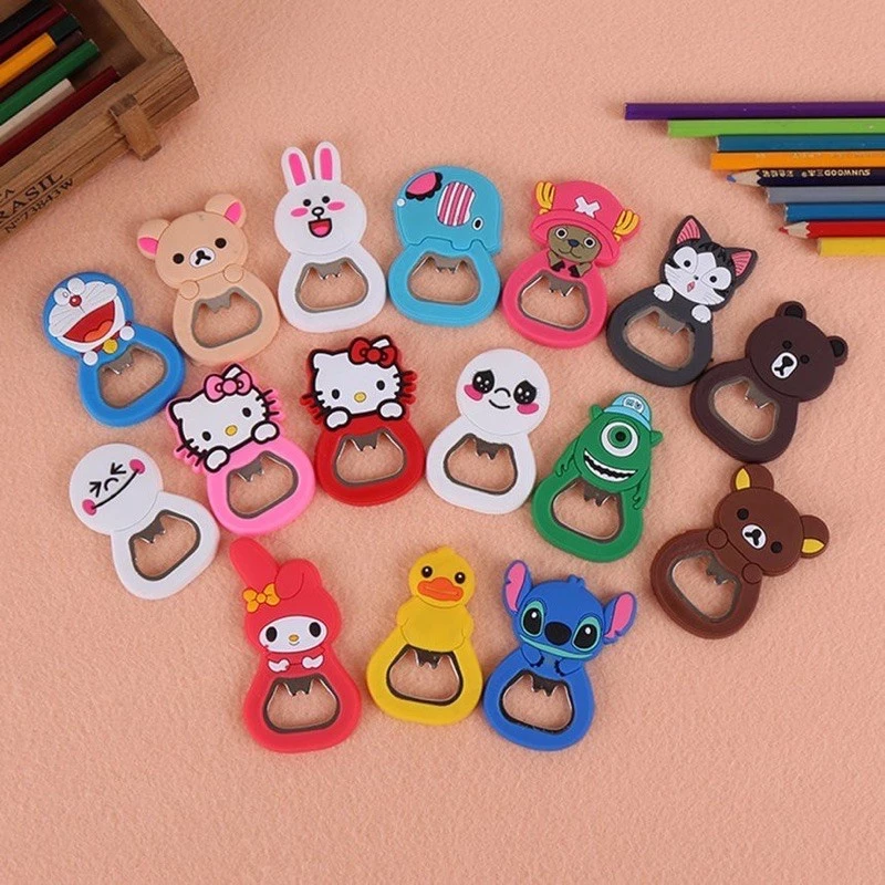 ที่เปิดฝาขวด แบบแม่เหล็ก ลายการ์ตูน ชิ้นละ 7 บาท ✔️พร้อมส่ง (สุ่มลาย) ที่เปิดขวดตู้เย็น ราคาส่ง ของขวัญ