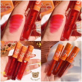 ลิปทินท์​ลูกพีช Hasaya Giri Lip &amp;​Cheek Tint ทาได้ทั้งปากและแก้ม 1  แท่ง