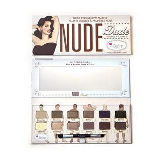 theBalm Nude Dude Eyeshadow Palette เดอะบาล์ม นู๊ด ดู๊ด อายแชโดว์ พาเลท