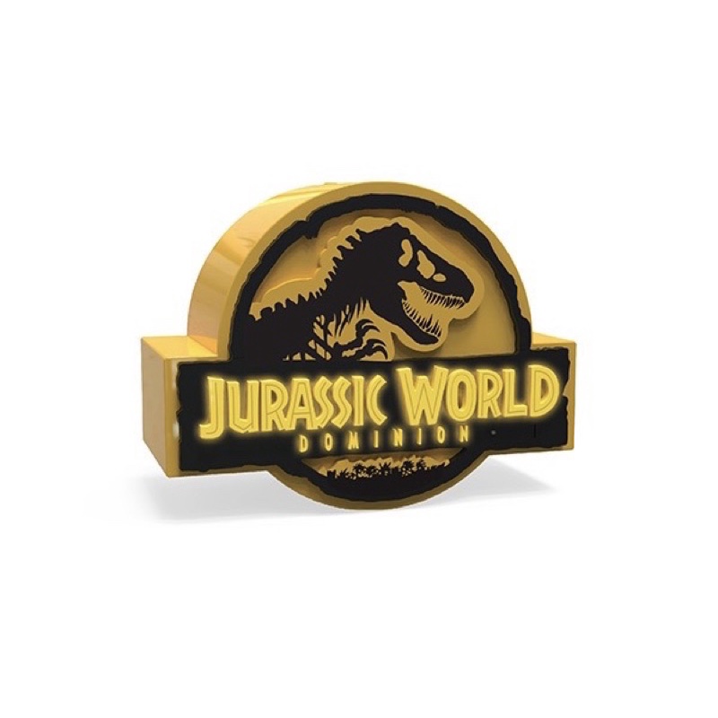 (ทักลด50%)พร้อมส่ง ถังป๊อปคอร์น jurassic world dominion major เปิดไฟได้ ได้แก้วนะ