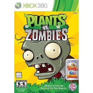 แผ่น XBOX 360 Plants vs Zombies ใช้กับเครื่องที่แปลงระบบ JTAG/RGH