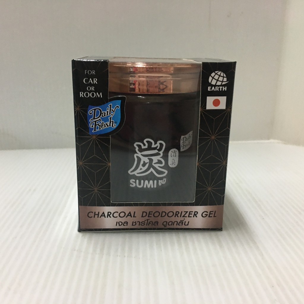 Daily Fresh Sumi Charcoal Deodorizer Gel  เดลี่เฟรช ซูมิ เจล ชาร์โคล ดูดกลิ่น มี 2 ขนาด 80 กรัม - รูปที่ 5