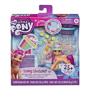 MY Little Pony: A New Generation Movie Story Scenes Mix and Make Sunny Starscout - 25 Accessories and Pony Toy