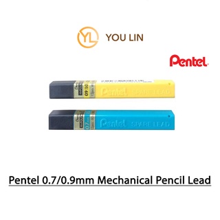 Pentel Hi-Polymer 0.7 / 0.9 มม. ดินสอกด ตะกั่ว