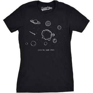 ใหม่ เสื้อยืดลําลอง แขนสั้น คอกลม พิมพ์ลาย Give Me Some Space สําหรับผู้ชาย