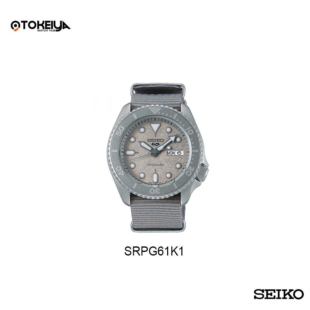 นาฬิกา SEIKO 5 SPORTS AUTOMATIC (BOY Loft) รุ่น SRPG61K1 สินค้าของแท้ มีใบรับประกัน