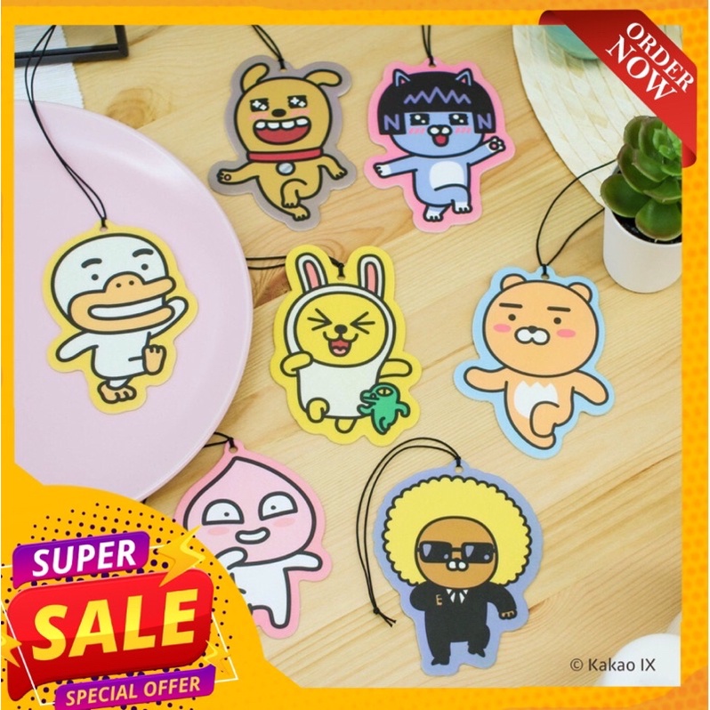 ⚡️ถูกที่สุด⚡️แผ่นน้ำหอมปรับอากาศ KAKAO FRIEND 🚚ส่งของทุกวัน