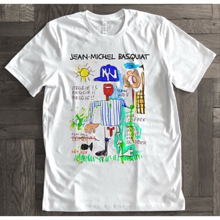 เสื้อยืด พิมพ์ลาย Jean Michel Basquiat Ny Yankees "Reggie Jackson"