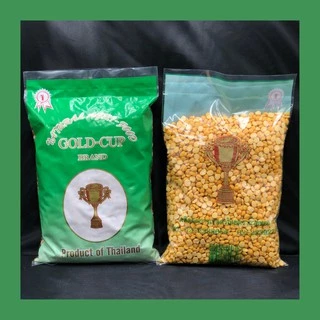 ถั่วลูกไก่สีน้ำตาลผ่าซีก ช้างซีก ถั่วจานา 500 กรัม Chana dal 500g