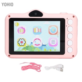 Yohio กล้องดิจิทัล 20MP Hd หน้า หลัง ขนาดเล็ก สีชมพู ของเล่นเซลฟี่ สําหรับเด็ก