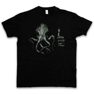 เสื้อยืด ผ้าฝ้าย พิมพ์ลาย CTHULHU THUMB UP Wars Horror Arkham H. ป. Miskatonic Lovecraft Dunwich MLidee23FBnegi56Size S-