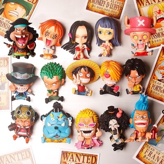 ฟิกเกอร์ One Piece Usopp Ace Robin Chopper Jinbe Luffy Sanji Zoro Nami Hawkeye Doflaming Hancock Sabo 14 สไตล์ ของเล่นสําหรับเด็ก