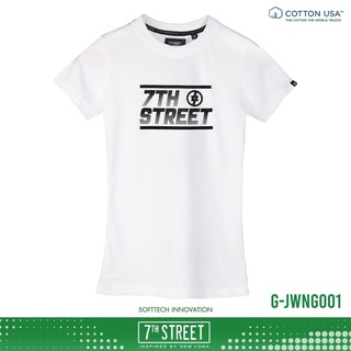 7th street เสื้อยืดผู้หญิง ผ้า Softtech รุ่น Wing