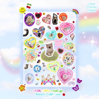 C-A-T(แคท)แมว sticker collection (สติ๊กเกอร์ลายแมว)