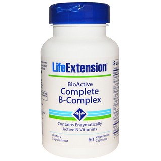 Life Extension, BioActive Complete B-Complex, 60 Veggie Caps