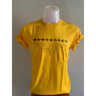 พร้อมส่ง เสื้อยืดผู้ชายSuperteesลายManhattan