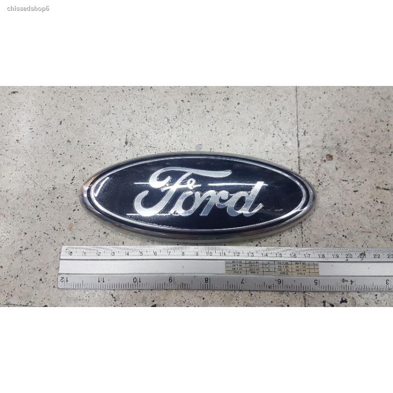 ส่งตรงจากกรุงเทพไม่ใช่แปะทับ โลโก้ฟอร์ด ติดด้านหน้า โฟกัส เฟียสต้า 2010 - 2014 ford fiesta focus front logo emblem