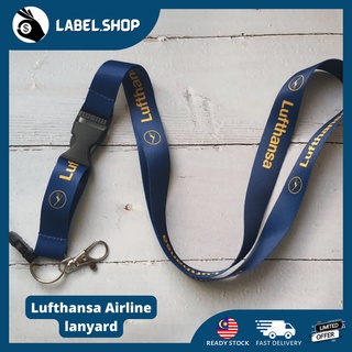 [จัดส่งรวดเร็ว] Lufthansa สายการบิน เชือกเส้นเล็ก