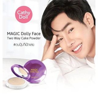 Cathy Doll Magic Dolly Face Two Way Cake Powder SPF30 PA+++12g.