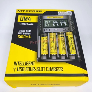 เครื่องชาร์จ Nitecore UM4 ของแท้(เช็คโค๊ดได้)