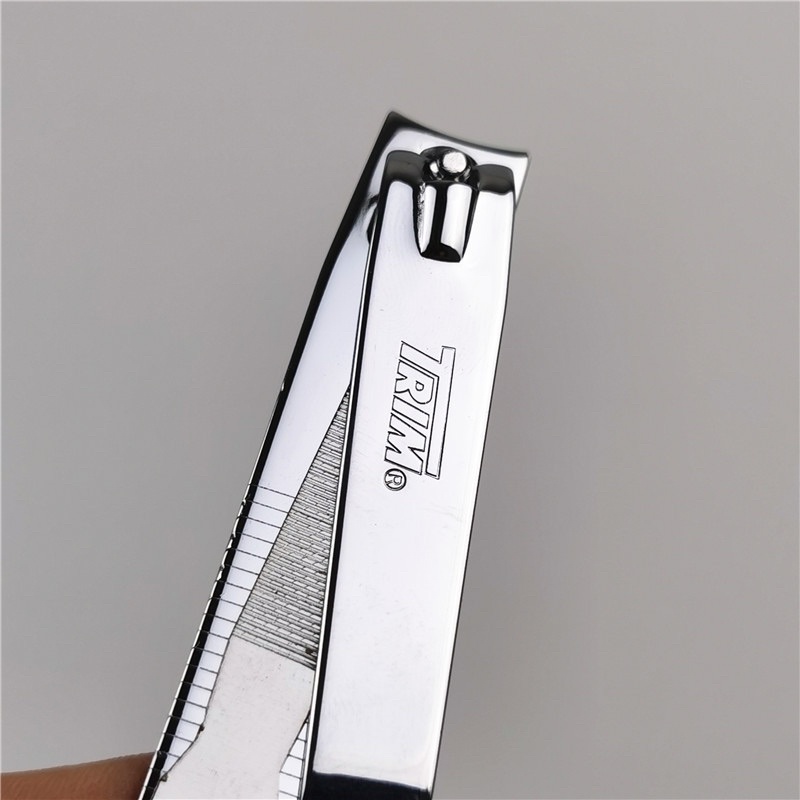 Trim Cilpper กรรไกรตัดเล็บสแตนเลส (ปลายตรง)คมมาก ทำจากสแตนเลสแท้ (ทริม-กรรไกรตัดเล็บ-ใหญ่)
