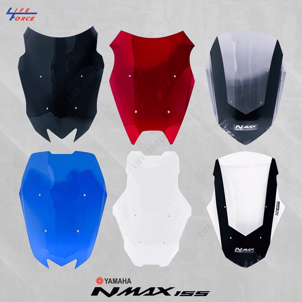 ชิวหน้า Nmax ปี2020 มีหลายทรง ทรงโลมา ทรงสูงทัวริ่ง V4 ทรงศูนย์แต่ง ทรงปีกนก ทรงเดิม ทรง PS Speed V3