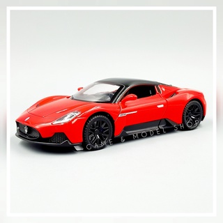 **สินค้าพร้อมส่ง** Maserati MC20 1:32 [JIAYE MODEL] โมเดลรถมาเซราติ เอ็มซีเทวนตี้ สีแดง, ขาว, เหลือง