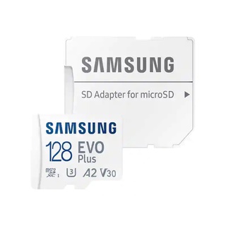 SAMSUNG MICRO SD EVO PLUS Class 10 ไมโครเอสดี การ์ด ของแท้ 64GB 128GB 256GB ประกัน SIS