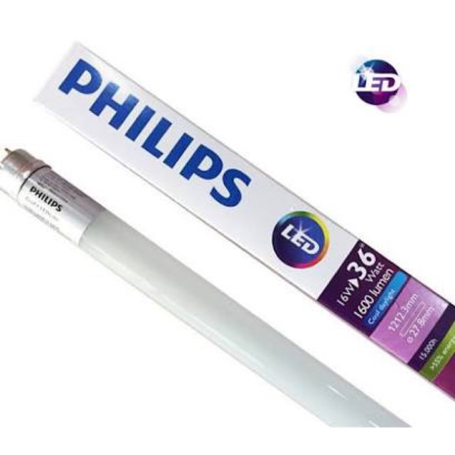 Philips หลอดนีออน LED T8 18W (120 cm.) 10 ดวง Philips(ฟิลิปส์