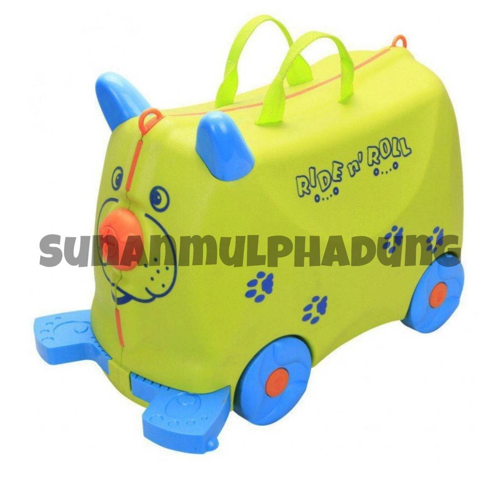 กระเป๋าเดินทางสำหรับเด็กมือ 2 Kids Travel Bag Rides and Roll ลากได้ จูงได้ นั่งได้ กระเป๋าล้อลากแบบนั่งได้ ของเล่นเด็ก