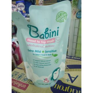 Babini 400ml อาบน้ำ สระผม Head to  Toe wash