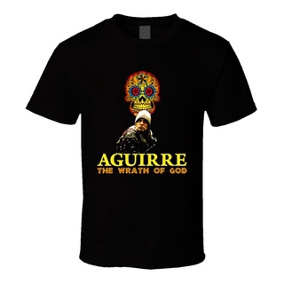 เสื้อยืดครอปเสื้อยืดคอกลม พิมพ์ลายการ์ตูน Aguirre The Wrath Of God German สวมใส่สบาย สไตล์ยุโรป สําหรับผู้ชายS-5XL
