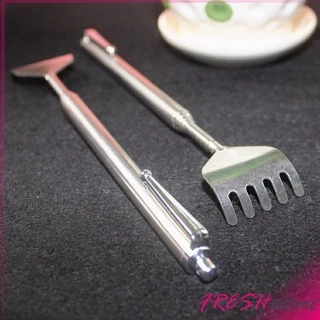 ไม้เกาหลัง สแตนเลส แบบพกพา ยืดหดได้ ราคาต่อชิ้น Stainless steel back scratcher