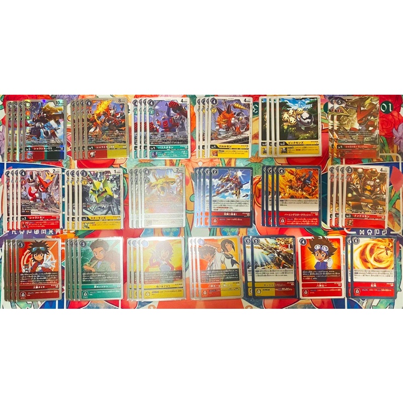 Xros Heart Deck Digimon Card Play Set การ์ดดิจิม่อน เด็คครอสฮาร์ท BT10
