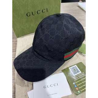 New‼️ Gucci cap ดำ ของแท้💯