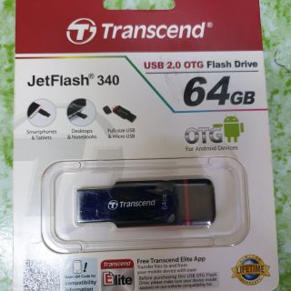 Transcend Jetflash Otg Jf380g 32gb Ts32gjf380g Gold Shopee Thailand