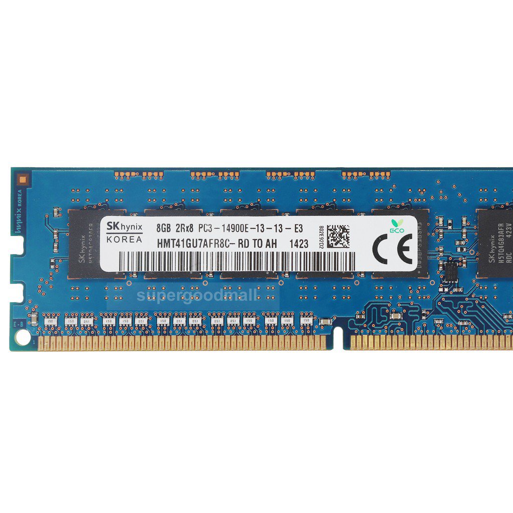 SK Hynix 8GB 2Rx8 PC3-14900E DDR3-1866Mhz 240Pin 1.5V ECC Unbuffered DIMM  Server Memory RAM | Shopee Thailand