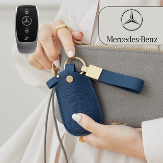 [ลด160โค้ดTGYTF]เคสกุญแจรถยนต์ Mercedes Benz ปลอกกุญแจ หนังแท้ MONOME BKK