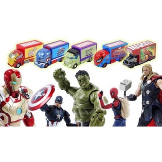 Tomica รถเหล็ก Marvel