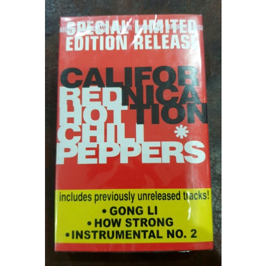 Cassette Tape RED HOT CHILI PEPPERS Californication (Slipcase)(ลิขสิทธิ์แท้)(มือ1)(ซีลเดิม)