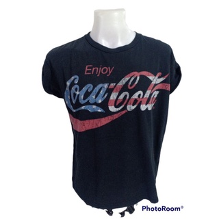 เสื้อยืดงานเก่าแบรนด์ Coca-Cola SIZE 16(XL womens) มือ2