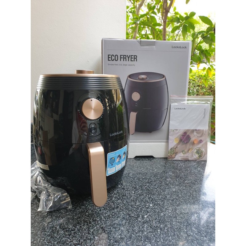 [ของใหม่/พร้อมส่ง] หม้อทอดไร้น้ำมัน LocknLock Air Fryer 3.5 L EJF145