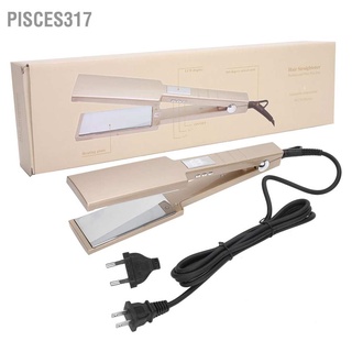 Pisces317 เครื่องหนีบผมตรง ปรับอุณหภูมิได้ ทําความร้อนเร็ว 110‐240V