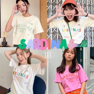 AY พร้อมส่ง💖Choosedress A1654 A1781 Sweet taffy, Sardinas Tee เสื้อยืด oversize SML