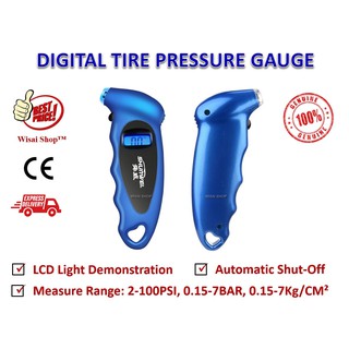 เกจวัดลมยาง เครื่องวัดลมยางแบบดิจิตอล Digital Tire Pressure Gauge รุ่น SD-2802