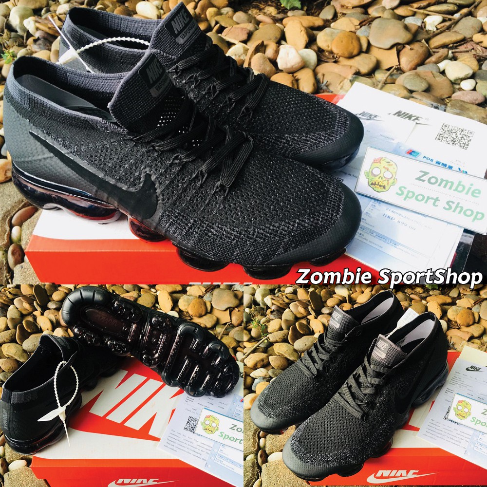 รองเท้าAir Vapormax 2.0 "Triple Black" Size36-45 *ส่งฟรีKerry*