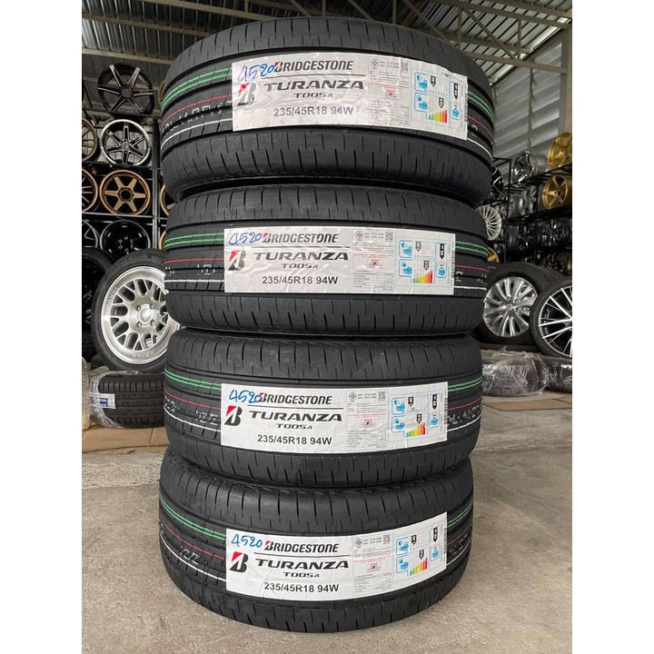 ยาง Bridgestone Turanza T005A ผลิตไทย 🇹🇭🇹🇭 235/45/18 ปลายปี 20